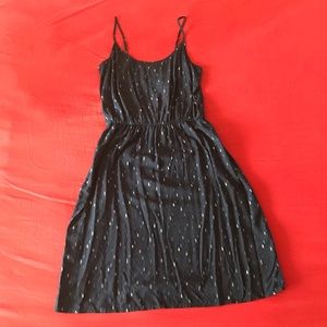 Dark navy blue summertime dress